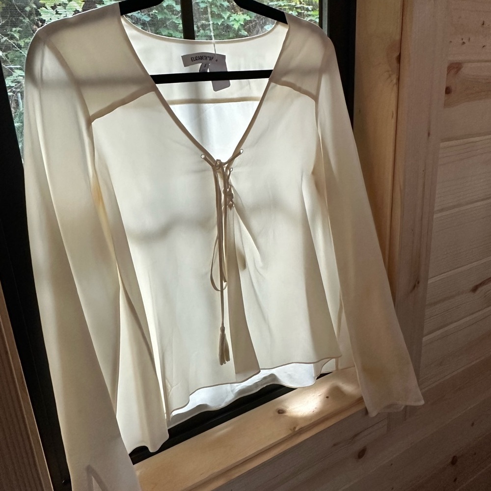 Elizabeth and James Blouse with Tassel 📿